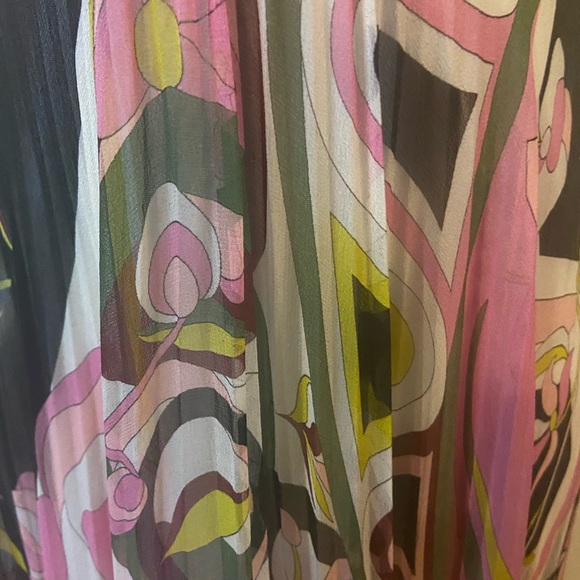 Dolce Jovani Silk dress size 12 Formal Elegant Gown - Picture 4 of 8